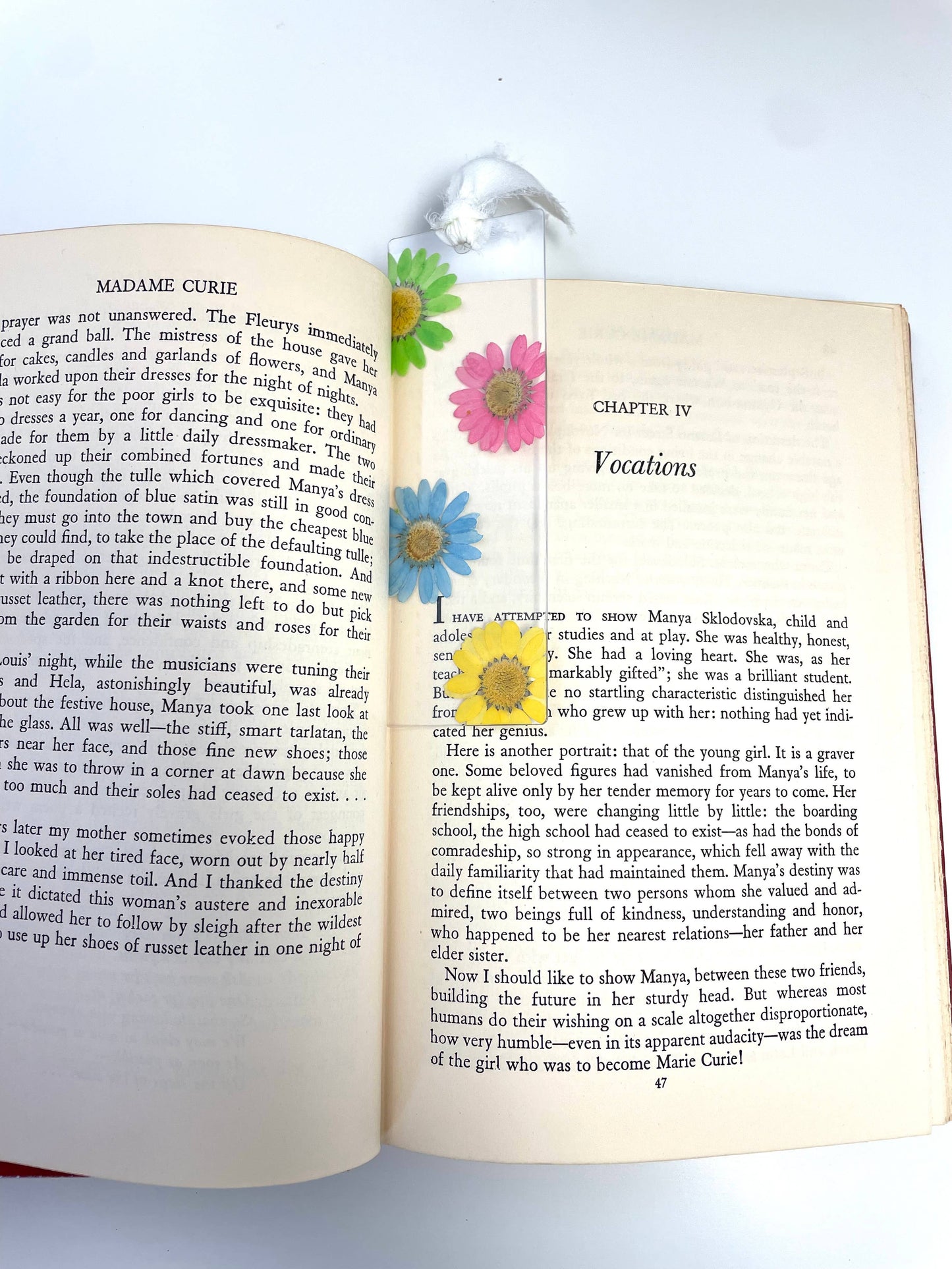 Blooming Bookmark - Made With Real Flowers