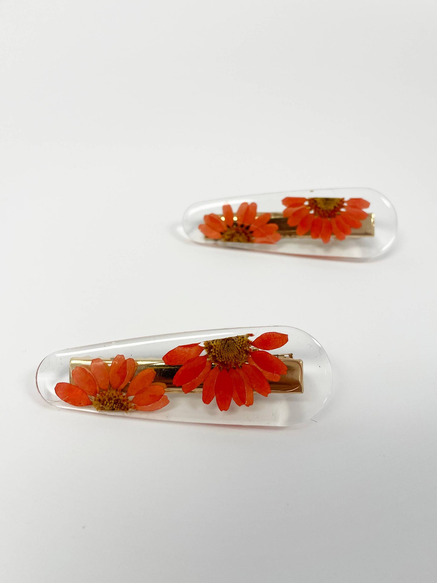 Blooming Hair Clip - Real Pressed Flowers