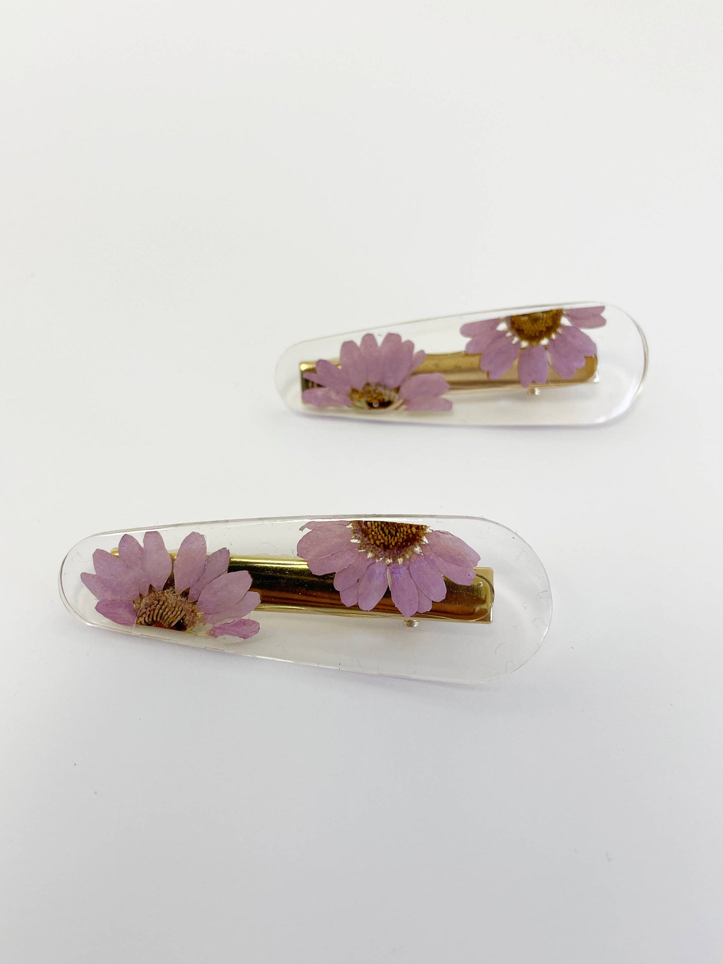 Blooming Hair Clip - Real Pressed Flowers